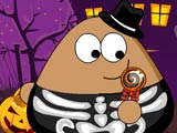 Pou Halloween Slacking