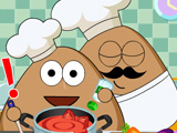 Pou Kitchen Slacking