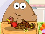 Pou Thanksgiving Day Slacking